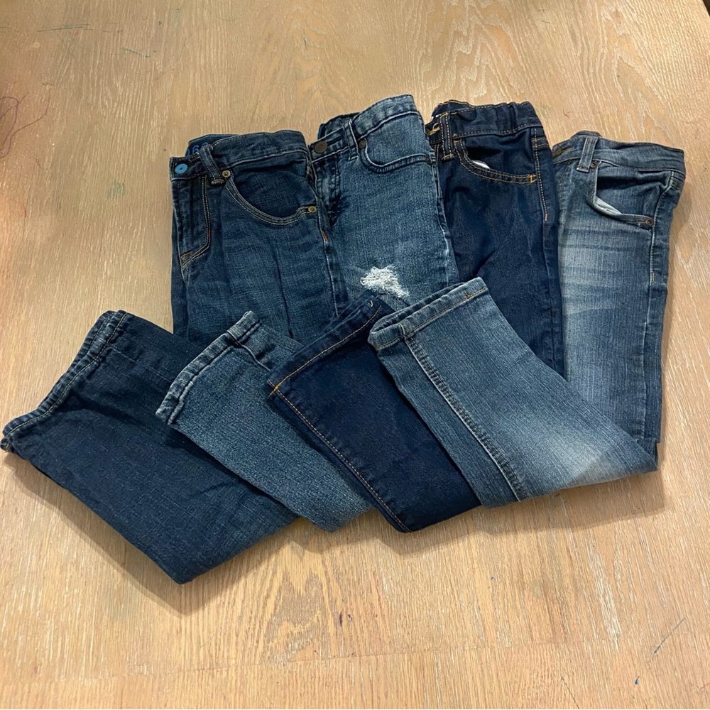 Bundle of 4 Boys Size 6 Kids Jeans